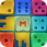 Dominoes Merge - Fun Brick Logo